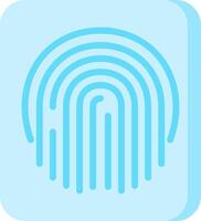 fingerprint illustration design vector
