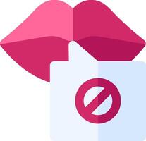 inability to speak illustration design vector