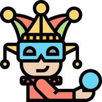 jester illustration design vector