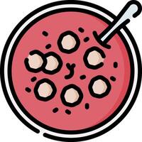 meatball illustration design vector