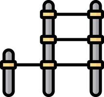 pull up bar illustration design vector