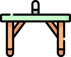 ping pong illustration design vector