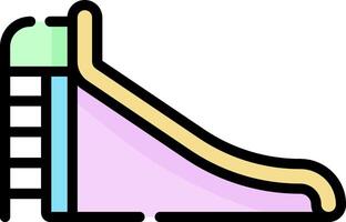 slide illustration design vector