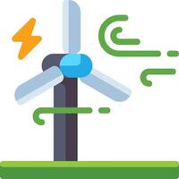 wind energy illustration design vector