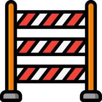 barrier illustration design vector
