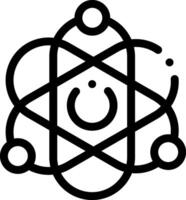 atom illustration design vector