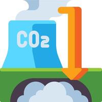 carbon footprint illustration design vector