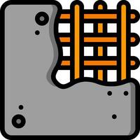 concrete illustration design vector