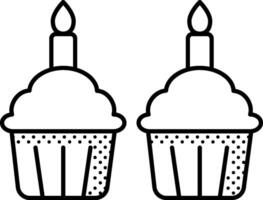 cupcakes illustration design vector