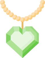 diamond necklace illustration design vector
