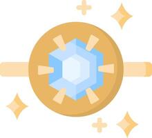 diamond ring illustration design vector