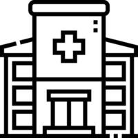 hospital illustration design vector