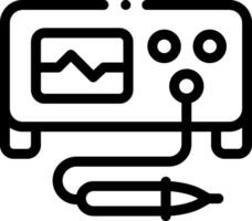 oscilloscope illustration design vector