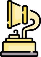 phonograph illustration design vector