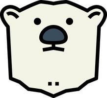 polar bear illustration design vector