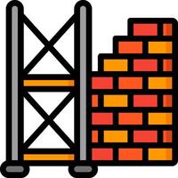scaffolding illustration design vector
