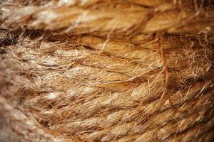Macro shot of tangled threads close up photo