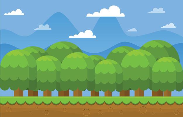 Forest Game Background