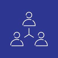 People Network sharing , connection, communication, Digital Marketing, SEO icon vector