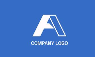 Simple elegant A Logo for your Business vector