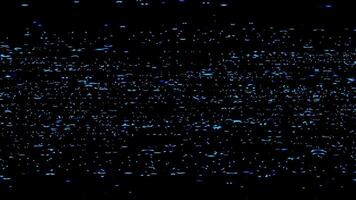 abstract binary code. Moving rays. Glowing colorful lines, Speed of light black background. video