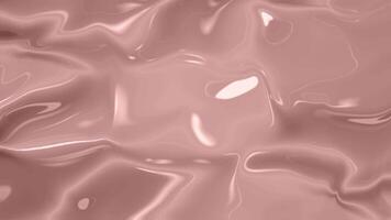 Abstract animation wavy smooth silk background. soft light liquid flow pattern. video