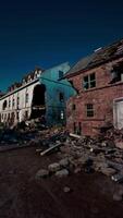 abandonado Cidade construção dentro desolado localização video