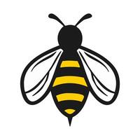 Bee icon. Flat related icon for web and mobile applications. vector