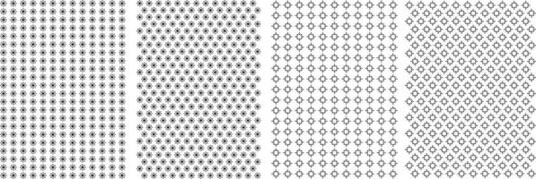 Seamless Geometric Pattern, Unique Endless Gray and White Prints, Modern Textile Pattern Set For Fabrics. vector