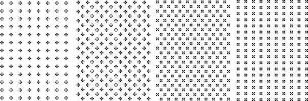 Seamless Abstract Pattern, Unique Endless Gray and White Prints, Modern Textile Pattern Set For Fabrics. vector