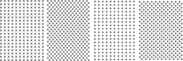 Seamless Geometric Abstract Background, Modern Textile Pattern Set For Fabrics. vector