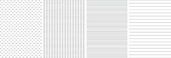 Seamless Geometric Abstract Pattern Background Set, Modern Textile Pattern Set For Fabrics. vector