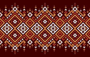 Embroidery pattern geometric design. Ethnic pattern. Design by retro, geometric, wallpaper, graphic, indian, fabric, colorful, ornament, african and fabric printing business. vector