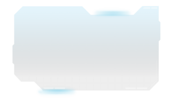 Sci Fi Modern User Interface, transparent for game UI. png