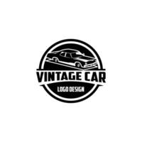 Bluesmobile isolated white background side view. best for logos, badges, emblems, icons, available in eps 10. vector