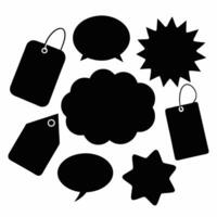 Contact stream buttons set Contact streams news banner collection design. vector