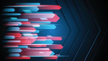Abstract background technology high speed racing for sports of long exposure light on black background.Science geometric shape modern elegant design. illustration. vector