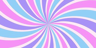 A swirl abstract background with colorful beams. Decorative retro art. illustration. vector
