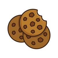 cookies icon design template simple and clean vector