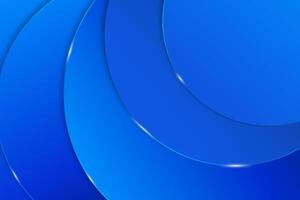 Gradient blue circle abstract background. Business background with blue circles design vector