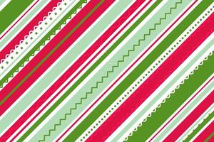Candy cane background. Red and green diagonal stripes background vector