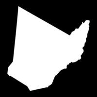 Kgatleng district map, administrative division of Botswana. vector
