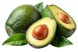 Fresh Avocados with No Background png