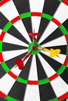 dartboard business success concept photo
