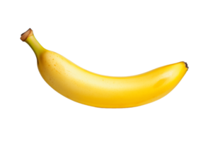 banaan geïsoleerd Aan transparant achtergrond met knipsel pad en vol diepte van veld- png