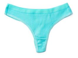String female panties isolated on white background. photo