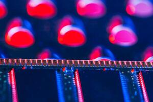computer random access memory , RAM close up photo