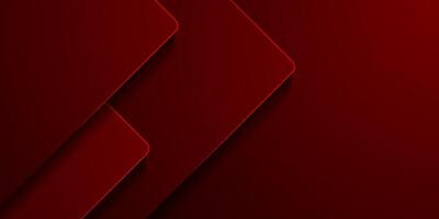 Abstract dark red arrow overlap on background. Dark space with text design. Modern luxury futuristic technology background. vector