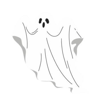 assustador fantasma dia das Bruxas ilustração png