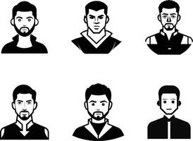 Man Icon Illustration Set.eps vector